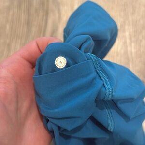 Blue Athletic Leggings